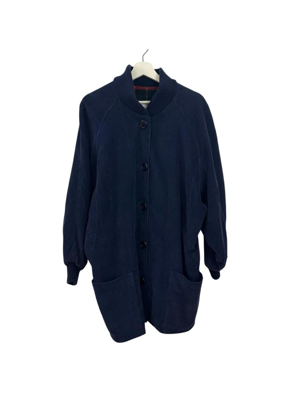 Vintage Misty Harbor Men’s Blue Corduroy Button Down Jacket Size L